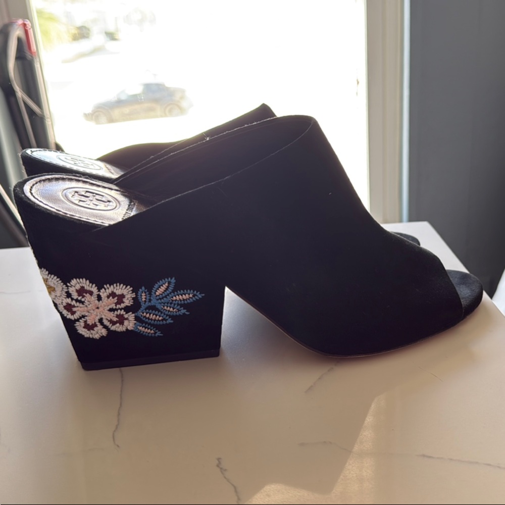 Tory Burch suede sandals